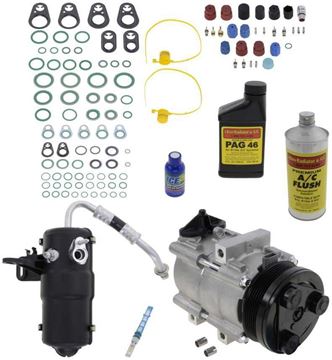 AC Compressor, F-150 05-06 A/C Compressor Kit, 4.6/5.4L, Until 12/05/05 | Replacement REPFD191141