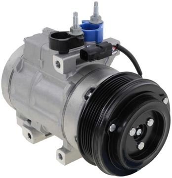 AC Compressor, Explorer 06-10 A/C Compressor, 4.6L, With Rear Air, 6-Groove/115Mm | Replacement REPFD191169