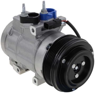 AC Compressor, F-150 06-10/Expedition 07-14 A/C Compressor, W/O Rear Air, 6-Groove/115Mm | Replacement REPFD191170