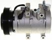 AC Compressor, Santa Fe 03-06 A/C Compressor, New, 6-Groove Belt, 5 In. Pulley Dia., 2.8 In. Gauge Line A | Replacement REPH191107