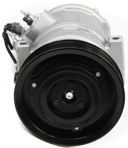 AC Compressor, Odyssey 99-04 A/C Compressor, New, 6-Groove Belt, 5.25 In. Pulley Dia., 2.9 In. Gauge Line A | Replacement REPH191108