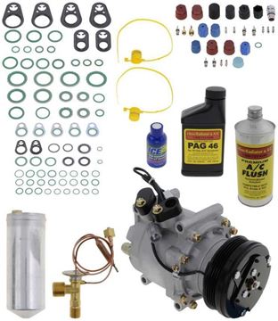 AC Compressor, Civic 99-00 A/C Compressor Kit | Replacement REPH191119