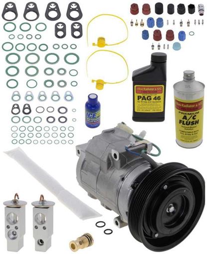 AC Compressor, Odyssey 99-04 A/C Compressor Kit, W/O Rear Air | Replacement REPH191124