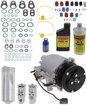 AC Compressor, Civic 02-05 A/C Compressor Kit, Si Model | Replacement REPH191132