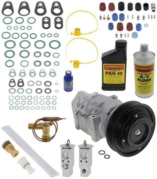 AC Compressor, Pilot 2008 A/C Compressor Kit, With Rear Air | Replacement REPH191147