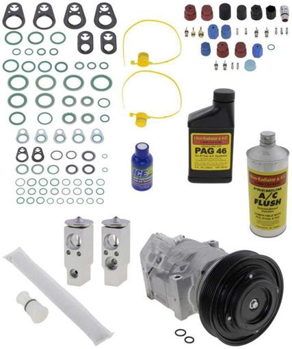 AC Compressor, Ridgeline 08-11 A/C Compressor Kit | Replacement REPH191149