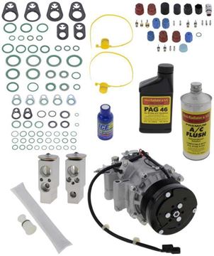 AC Compressor, Civic 08-11 A/C Compressor Kit, 1.8L, Coupe, W/3-Pin Connector | Replacement REPH191153