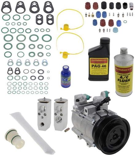 AC Compressor, Sonata 2005 A/C Compressor Kit, 2.7L | Replacement REPH191155