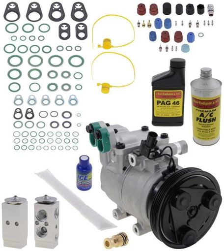 AC Compressor, Elantra 05-06 A/C Compressor Kit | Replacement REPH191162