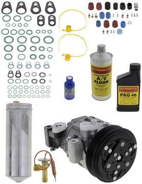 AC Compressor, Rodeo/Axiom 99-04 A/C Compressor Kit | Replacement REPI191101