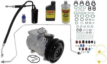 AC Compressor, Grand Cherokee 93-98 A/C Compressor Kit, From 08/92, 4.0L | Replacement REPJ191106