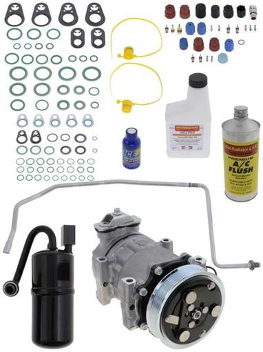 AC Compressor, Cherokee 97-00 A/C Compressor Kit, Left Hand Drive Only | Replacement REPJ191107