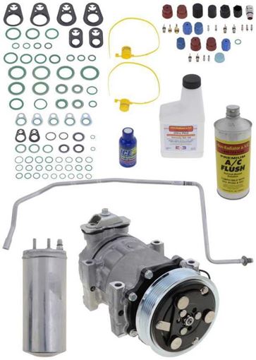 AC Compressor, Cherokee 00-01 A/C Compressor Kit, 4.0L, Left Hand Drive Only | Replacement REPJ191108