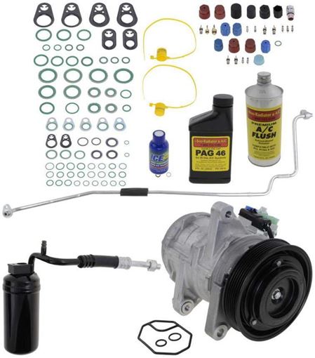 AC Compressor, Grand Cherokee 99-01 A/C Compressor Kit, 4.0L | Replacement REPJ191110