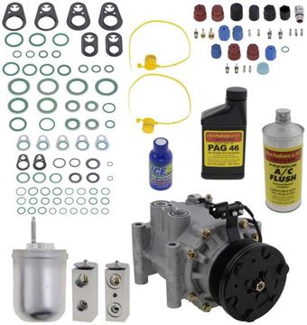 AC Compressor, S-Type 00-02 A/C Compressor Kit, 8Cyl | Replacement REPJ191115