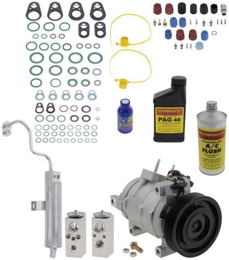 AC Compressor, Grand Cherokee 05-07 A/C Compressor Kit, 5.7/6.1L | Replacement REPJ191118