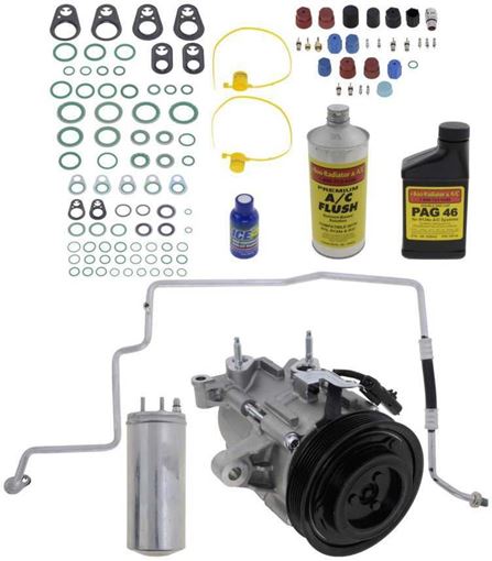 AC Compressor, Liberty 06-07 A/C Compressor Kit, 3.7L | Replacement REPJ191119