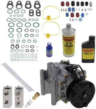 AC Compressor, Jaguar S-Type 03-08 A/C Compressor Kit, V6 | Replacement REPJ191120