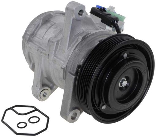 AC Compressor, Gr.Cherokee 99-04 / Wrangler 00-06 A/C Compressor, 4.0L | Replacement REPJ191126