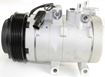 AC Compressor, Sedona 02-05 A/C Compressor, New, 6-Groove Belt, 4.44 In. Pulley Dia., 2.4 In. Gauge Line A, O-Ring | Replacement REPK191102