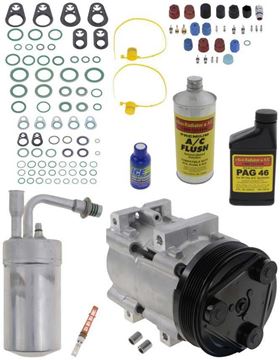 AC Compressor, Continental 95-98 A/C Compressor Kit | Replacement REPL191106