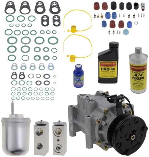 AC Compressor, Lincoln Ls 00-06 A/C Compressor Kit, 3.9L | Replacement REPL191107