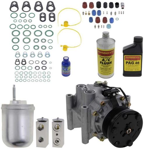 AC Compressor, Lincoln Ls 00-05 A/C Compressor Kit, 3.0L | Replacement REPL191108