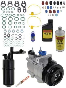 AC Compressor, Town Car 08-11 A/C Compressor Kit | Replacement REPL191117