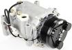 AC Compressor, Mirage 00-02 / Lancer 02-06 A/C Compressor, New, 6-Groove Belt, 3.88 In. Pulley Dia., 1.2 In. Gauge | Replacement REPM191104