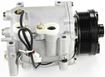 AC Compressor, Mirage 00-02 / Lancer 02-06 A/C Compressor, New, 6-Groove Belt, 3.88 In. Pulley Dia., 1.2 In. Gauge | Replacement REPM191104