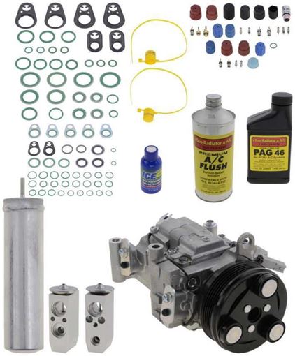 AC Compressor, Mazda3 04-09 / Mazda5 06-10 A/C Compressor Kit | Replacement REPM191130