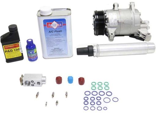 AC Compressor, Mini Cooper 02-06 A/C Compressor Kit, (`02-07 Convertible) | Replacement REPM191134