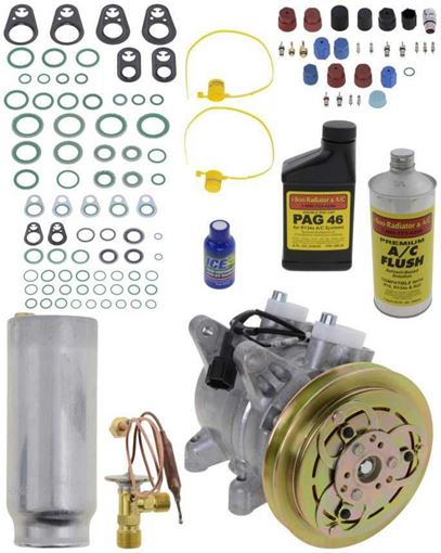 AC Compressor, Frontier 98-00 A/C Compressor Kit, 2.4L | Replacement REPN191115