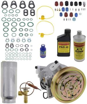 AC Compressor, Frontier 00-01 A/C Compressor Kit, 3.3L, Non-Turbo, From 02/01 | Replacement REPN191121