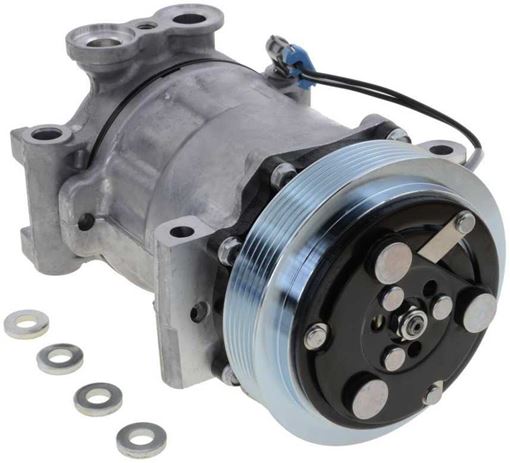 AC Compressor, Ck/Suburban 96-99 A/C Compressor, Alternative Sanden Type, 5"" Pulley | Replacement REPO191112