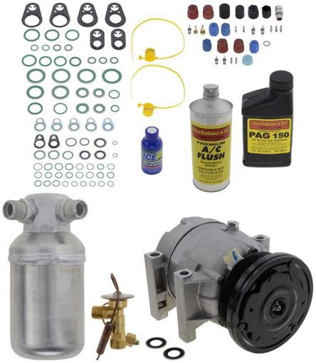 AC Compressor, Grand Am 94-98 A/C Compressor Kit, V6 | Replacement REPP191104