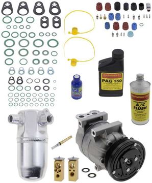 AC Compressor, Montana 99-00 A/C Compressor Kit, 3.4L, With Rear Air | Replacement REPP191110