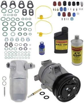 AC Compressor, Grand Am 1999 A/C Compressor Kit, 2.4L | Replacement REPP191114