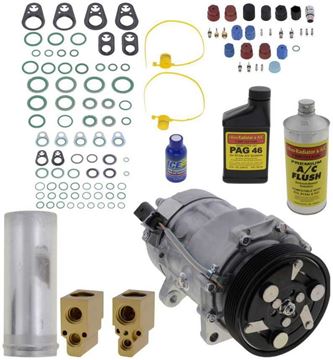 AC Compressor, Jetta/Golf 00-04 A/C Compressor Kit, 4Cyl | Replacement REPV191104