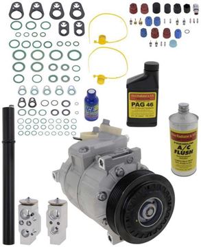 AC Compressor, Jetta 06-11 A/C Compressor Kit, 2.0L | Replacement REPV191112