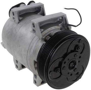 AC Compressor, S60/S80/Xc90 01-06 A/C Compressor-W/Short Housing | Replacement REPV191129