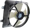 Honda Passenger Side Cooling Fan Assembly-Single fan, A/C Condenser Fan | Replacement ARBH160902