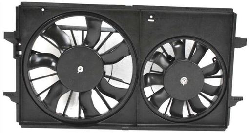 Saturn, Pontiac, Chevrolet Cooling Fan Assembly-Dual fan, Radiator Fan | Replacement C160944