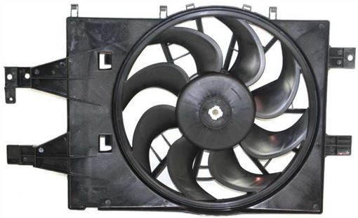 Chrysler, Plymouth, Dodge Cooling Fan Assembly-Single fan, Radiator Fan | Replacement D160904