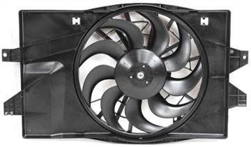 Plymouth, Dodge Cooling Fan Assembly-Single fan, Radiator Fan | Replacement D160910