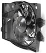 Plymouth, Dodge Cooling Fan Assembly-Single fan, Radiator Fan | Replacement D160910