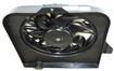 Chrysler, Dodge Driver Side Cooling Fan Assembly-Single fan, A/C Condenser Fan | Replacement D160916