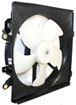 Honda Passenger Side Cooling Fan Assembly-Single fan, Radiator Fan | Replacement H160918