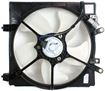 Honda Passenger Side Cooling Fan Assembly-Single fan, Radiator Fan | Replacement H160918