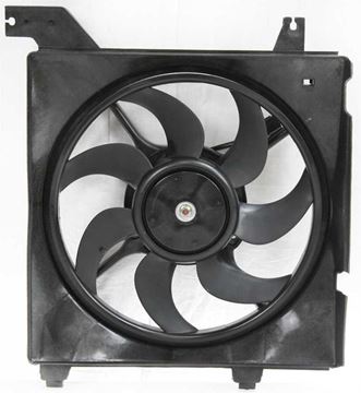 Hyundai Cooling Fan Assembly-Single fan, Radiator Fan | Replacement H160921